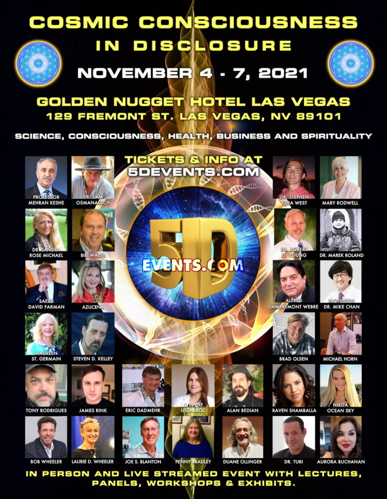 Cosmic Consciousness in Disclosure 2021 5D Stream 5DTV